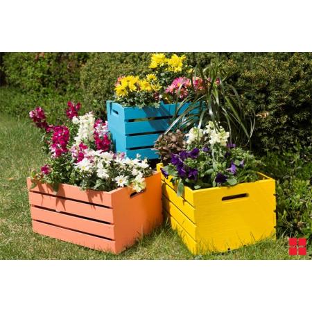 Outdoor Wood Planter 