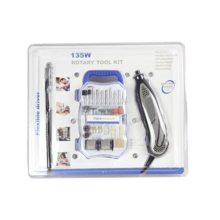 Rotary tool and accessories set 