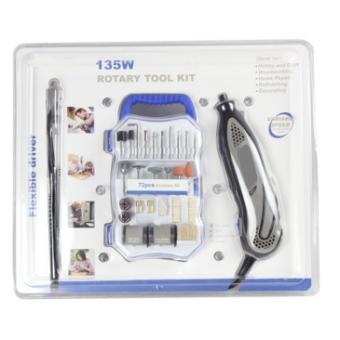 Rotary tool and accessories set